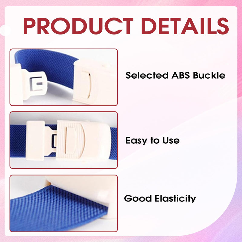 Pack of 6 Storage Hose, 6 Colors Compression Hose, Highly Flexible Tourniquets, Vein Congestion, Professional Storage Hose, Blood Removal with Buckle for Camping, Hiking, Medical Emergencies, First