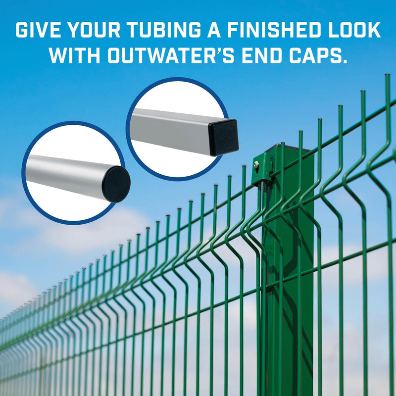 [Australia - AusPower] - Outwater Plastic 1-1/2" x 3" Rectangular Insert End Caps for Tubing, Finishing Plug for Rectangular Tubing Chair Glide, Floor Protector, Fits Multi Gauge Tubing, USA Made, 4 Pack A. 4 Pack 1-1/2 in. x 3 in. 
