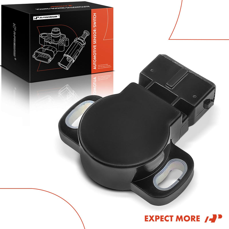 A-Premium TPS Throttle Position Sensor Compatible with Mitsubishi Mirage 1997-2002, Eclipse 1998, Diamante 1999-2001, Montero Sport 1997-1999, Replace# MD614772, GEGT7610-282