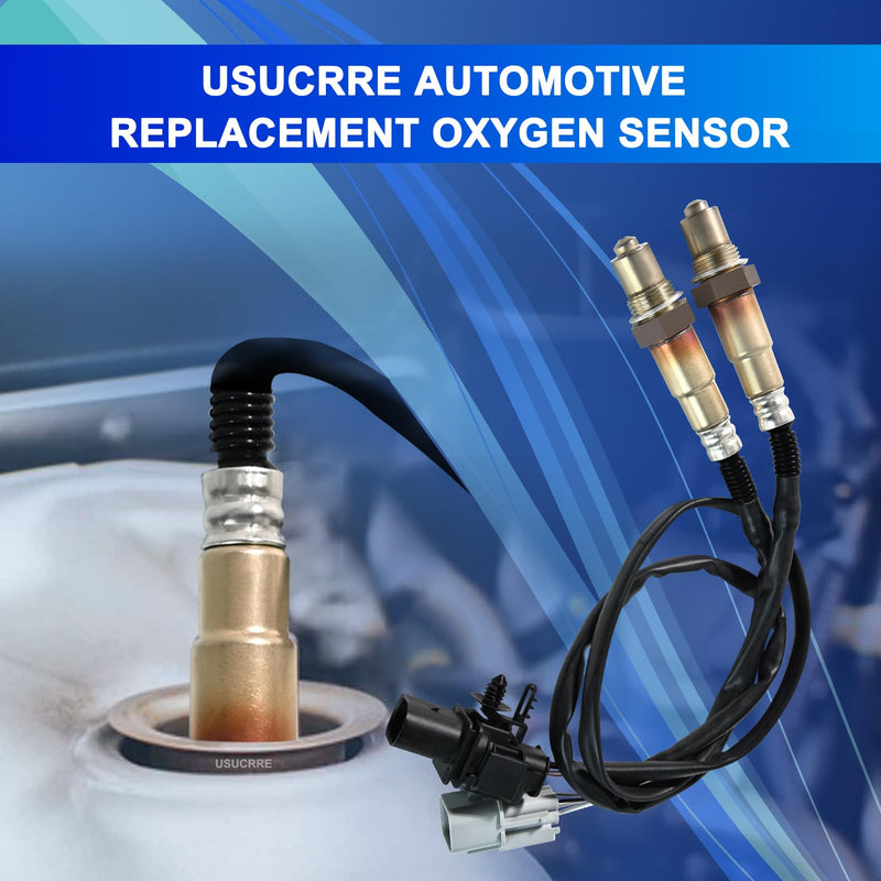 [Australia - AusPower] - 2Pcs 234-5055 234-4568 O2 Oxygen Sensor, Automotive 02 Sensors Upstream Downstream Compatible with Kia Rio 2012-2014, for Soul L4 1.6L 2012-2015, for Hyundai Accent Veloster 2012 2013 2014 