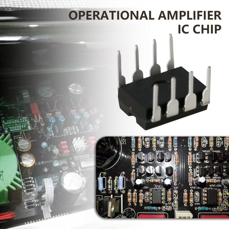 [Australia - AusPower] - OTOTEC TL071CP Operational Amplifier Replacement TL071 Operational Amplifier IC Chip DIP-8 Low Noise JFET Input Chip for Audio Signal Processing Pack of 20 