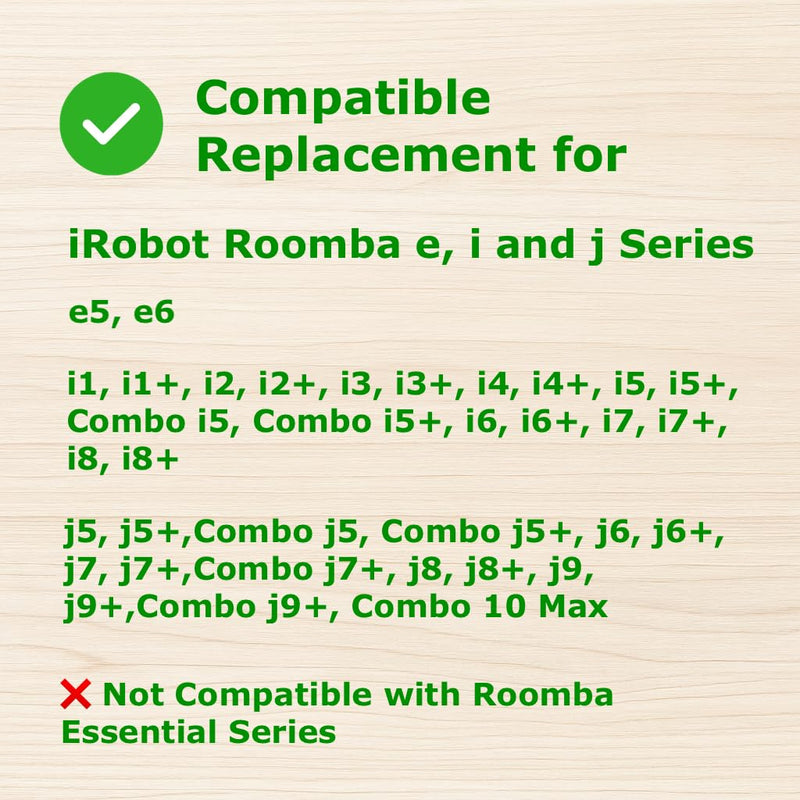 Side Brush Motor Unit Module Compatible Replacement for iRobot Roomba e5 e6 i1 i1+ i2 i2+ i3 i3+ i4 i4+ i5 i5+ i6 i6+ i7 i7+ i8 i8+ j5 j5+ j6 j6+ j7 j7+ j8 j8+ j9 j9+ Plus Combo 10 Max Robot Vacuum