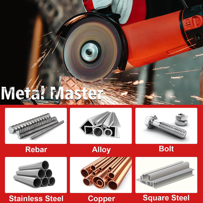 [Australia - AusPower] - 4 1/2 Cut Off Wheel Angle Grinder Cutting disc Diamond 4.5 Cut Off Wheel for Metal Cut Off Wheels 4 1/2 inch Metal Cutting Blade 3 Pack 