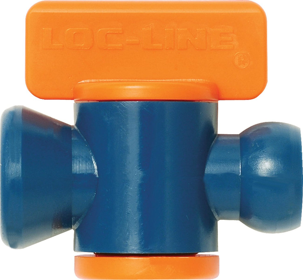 Loc-Line - 21194 Coolant Hose Component, Acetal Copolymer, In-Line Valve, 1/4" Hose ID, 30 PSI (Pack of 2)