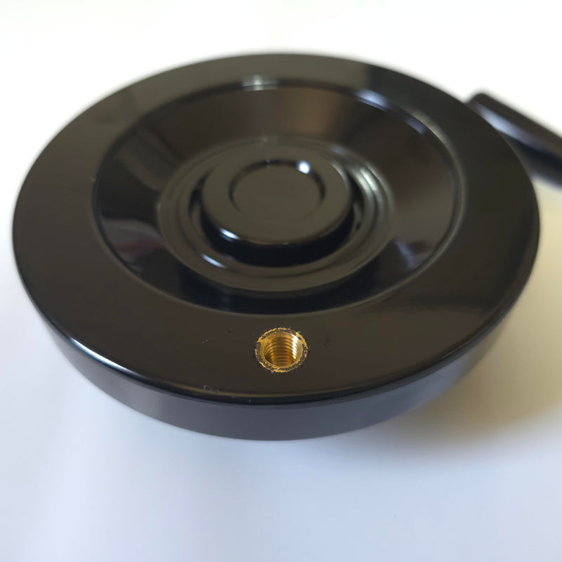 [Australia - AusPower] - 5.5" Ultimate Handwheel For or Less 3/4" Shaft 1 Set Used as Replacement Parts for Milling, Lathe, Drill press, Tailstock, Liquid Filling Machine, etc. Easy installation, Made in Korea. 