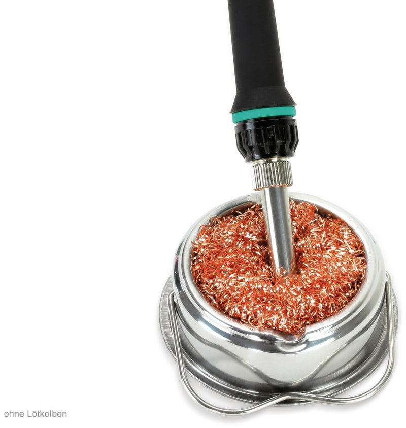 Blanko Soldering Tip Cleaner Brass Wool Sponge Cleaner with Container and Soldering Iron Tray