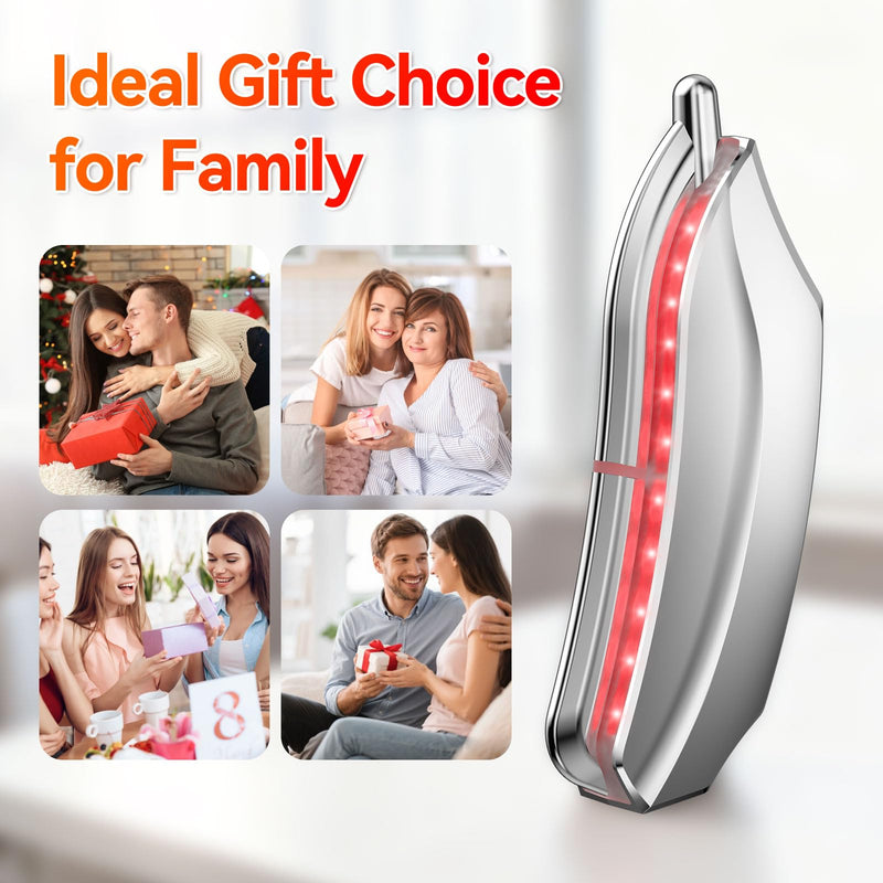 [Australia - AusPower] - Muscle Scraper Tool,Electric Fascial Knife for Deep Tissue Massage - 4 Modes 3 Heating 3 Vibration,Electric Gua Sha,Myofascial Release Tool for Whole Body 
