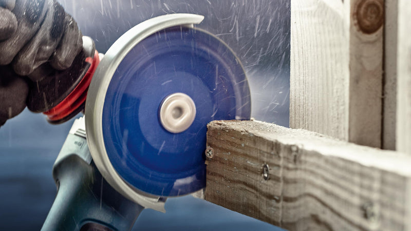 Bosch 1 x Expert Carbide Multi Wheel Cutting Disc (for Hardwood, Wood with Nails, Diameter 125 mm, Professional Accessories, Small Angle Grinder) 125 × 22,23 mm .NEW Version