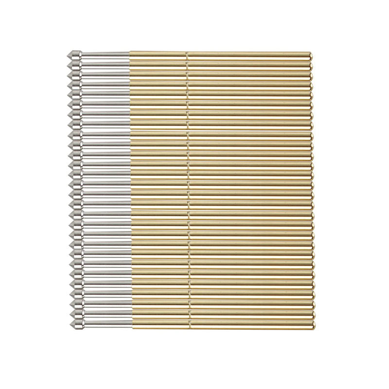 [Australia - AusPower] - 100PCS P100-E2 Spring Test Pins, 3A Spring Test Probe Pin Set, Brass 1.5mm Round Spring Test Probes, Conical Head Spring Probe Pin Replacement PCB Testing Tools 