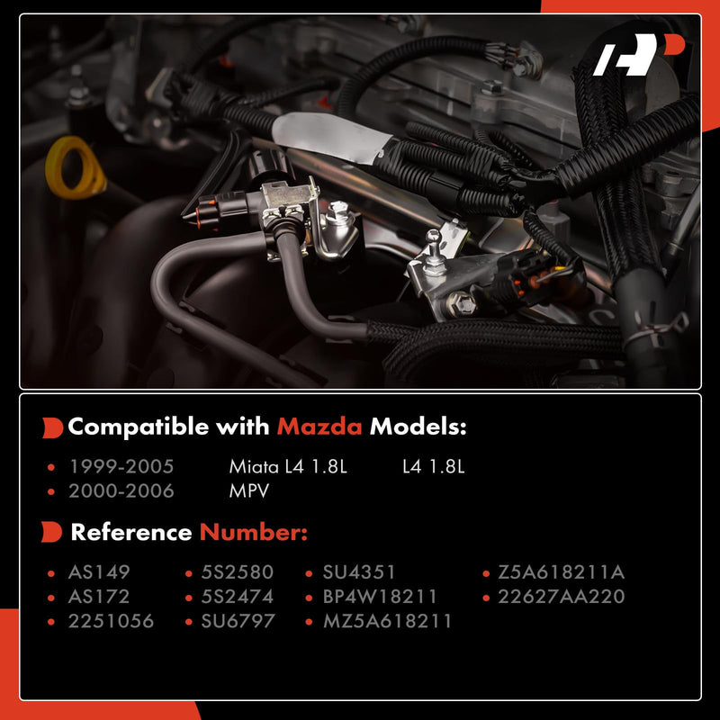 [Australia - AusPower] - A-Premium Barometric Pressure Sensor [3 Pins] Compatible with Mazda Miata 1999-2005 1.8L, MPV 2000-2006, Replace# Z5A618211A 