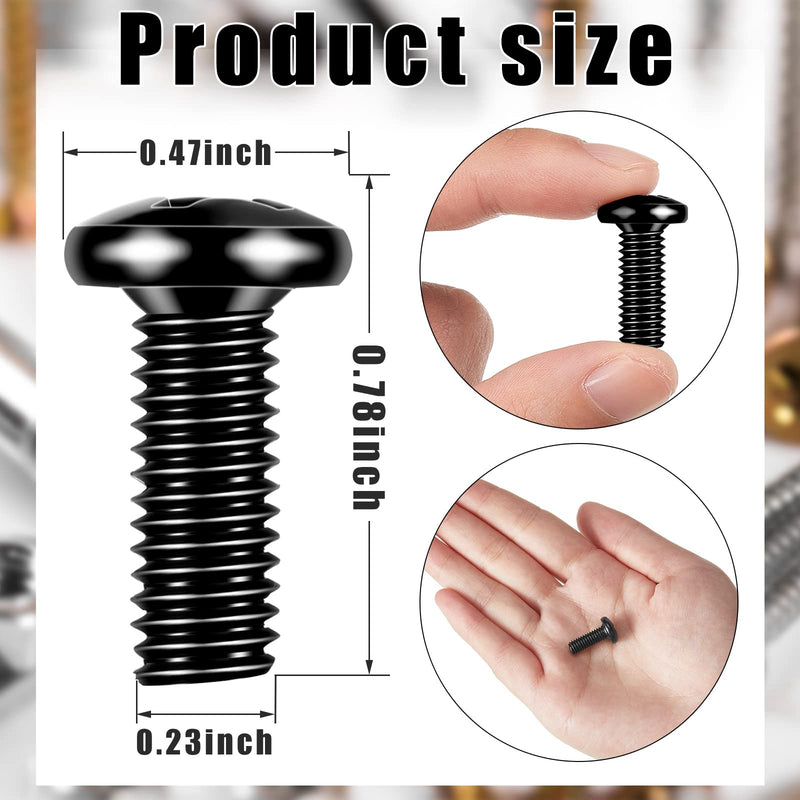 [Australia - AusPower] - 50 Pack M6 x 16 mm Rack Mount Cage Nuts, Screws and Washers Stainless Steel Black Server Rack Screws Square Insert Nuts for Audio Server Console Mounting Routers, Shelves, Enclosures, Cabinets 