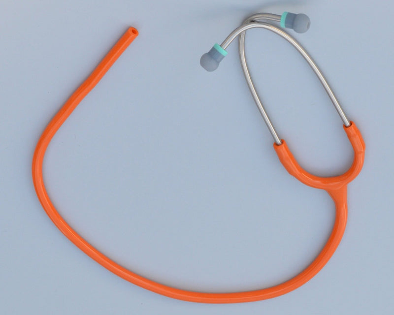 [Australia - AusPower] - Replacement Tube by MohnLabs fits ALL leading brand SE standard classic Stethoscopes -T703 Orange 