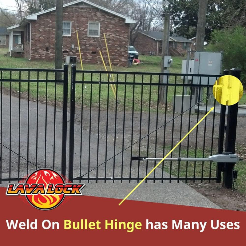 4" BBQ Smoker Bullet 4 in. Hinge 4 inch Hinges Stove Weld On Pit (4)