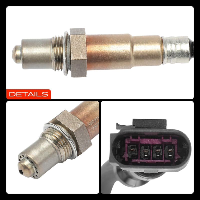 [Australia - AusPower] - A-Premium O2 Oxygen Sensor Compatible with Volkswagen Jetta Passat Tiguan Golf Beetle CC GTI Eos Audi A3 A4 A5 A6 Q3 TT Quattro Q5 S5 Porsche Cayenne 