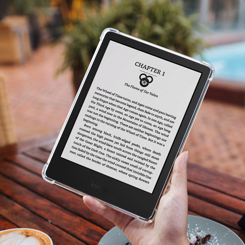 [Australia - AusPower] - CoBak Clear Case for 6" Kindle 11th Generation 2022 - Ultra-Slim Soft TPU Transparent Cover, Lightweight & Durable Protection 