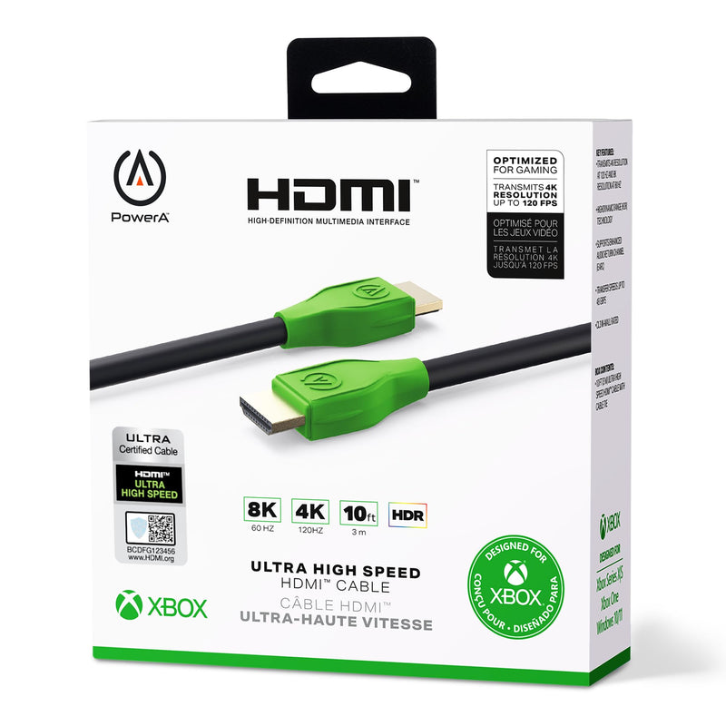 PowerA Ultra High Speed HDMI Cable for Xbox Series X|S, Cable, HDMI 2.1, Xbox, Officially Licensed