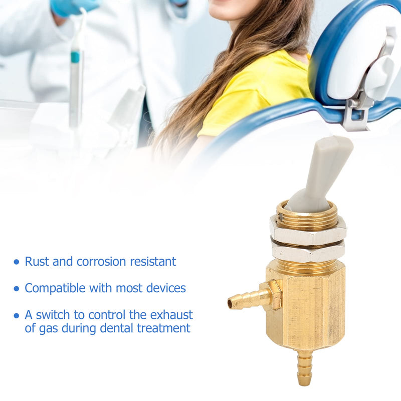[Australia - AusPower] - Dental Pulldown Switch, Professional Metal Dental Pulldown Switch Valve Toggle Dental Chair Unit Water Bottle Dental Unit Accessory for Dental Chair Water Bottle (3MM) 3MM 