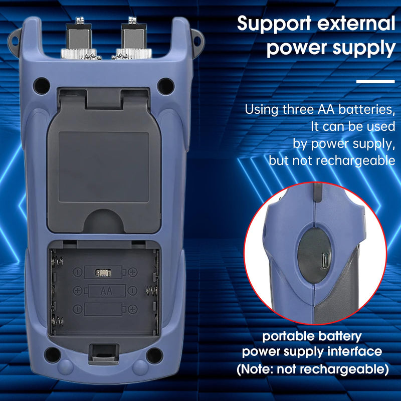 [Australia - AusPower] - PON Optical Power Meter with SC/FC APC Connector, Optical Fiber Test Equipment for PON Network 1 PON OPM-APC 
