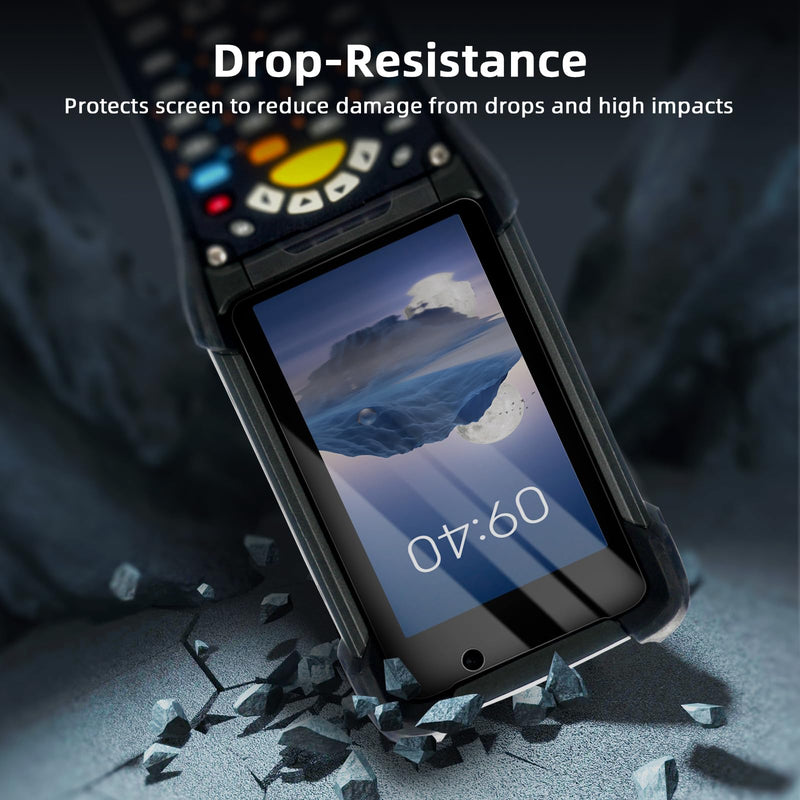 [Australia - AusPower] - 3pcs MC9300 Tempered Glass Screen Protector Replacement for Zebra Symbol MC9300 MC930B-G Handheld Barcode Scanner Mobile Computer,9H Scratch-resistant Clear 
