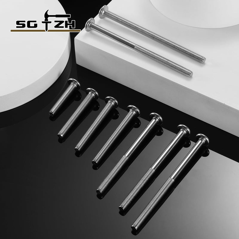 [Australia - AusPower] - M6 x 18mm 10Pcs Flat Head Hex Socket Cap Screws Bolts, 304 Stainless Steel 18-8, Full Thread by SG TZH (with Hex Spanner) 10 M6 x 18mm 