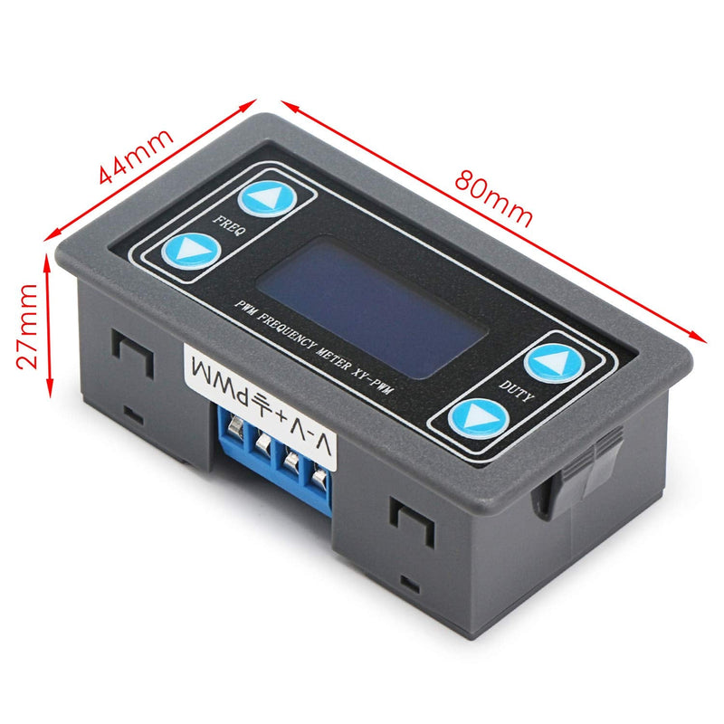 [Australia - AusPower] - DROK Signal Generator 2pcs, DC 3.3-30V Function Generator 5-30mA LCD Display PWM Pulse Frequency Duty Cycle Rectangular Wave Square Wave Signal Generator 2 