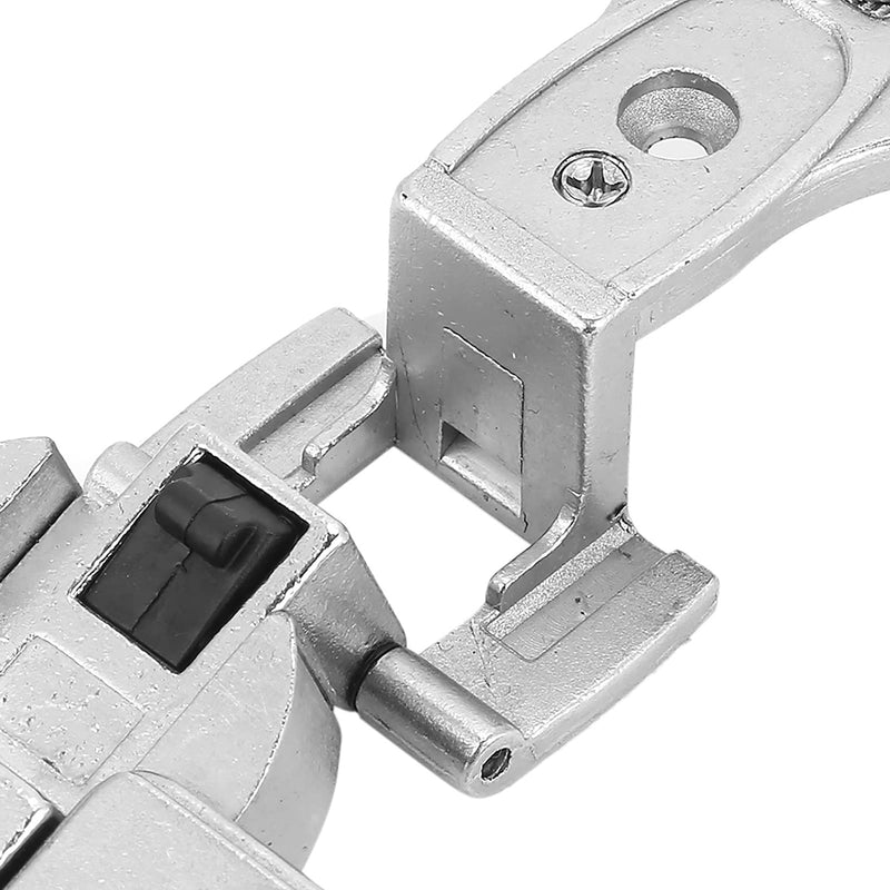 [Australia - AusPower] - Furniture Door Hinge, 1Pc 270 Degrees Zinc Alloy Furniture Door Folding Hinge Fixing Accessories, Full Open Large Angle Cabinet Wardrobe Folding Hinge (Removable) Removable 