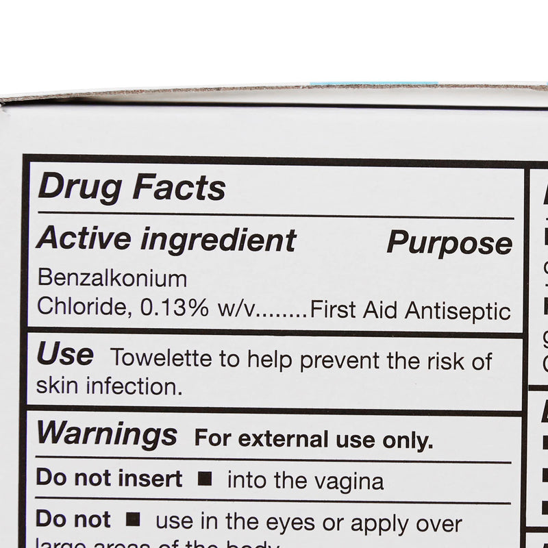 [Australia - AusPower] - McKesson Obstetrical Antiseptic Towelettes Wipes, Sterile, Individual Packet, Clean Scent, 100 Count, 1 Pack 1 Count (Pack of 100) 