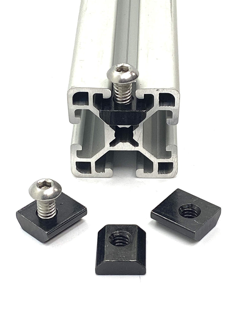 [Australia - AusPower] - Slide-in T-Nut 1/4-20 Thread (25 Pack) Compatible with 80/20 15 Series 3202 tnut 1515, 1530, 4040, 1444-25 SKU: 1444-25 
