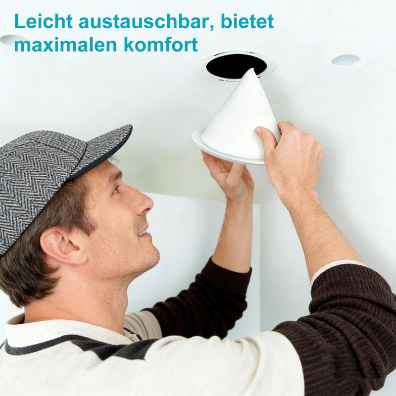 Pack of 10 Cone Filter DN 125 Filter Ventilation System Cone Filter DN 125 G4 Filter Mat Replacement Compatible Zehnder Pluggit Maico Helios Disc Valves Replacement Filter Suitable for | Filtermatte Ersatz, Kompatibel Zehnder, Pluggit, Maico, Helios Di...