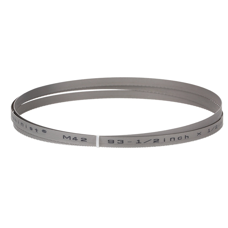 [Australia - AusPower] - S931212610 M42 Bi-Metal 93-1/2" Long, 1/2" Wide, 0.025" Thick Bandsaw Blades Aluminium Cutting Variable Teeth (6/10TPI) 6/10TPI 
