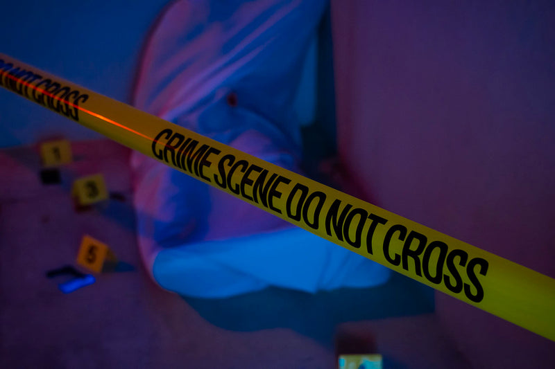 [Australia - AusPower] - Crime Scene Do Not Cross Barricade Tape 3 X 100 • Bright Yellow with a Bold Black Print • 3 in. Wide for Maximum Readability • Tear Resistant 