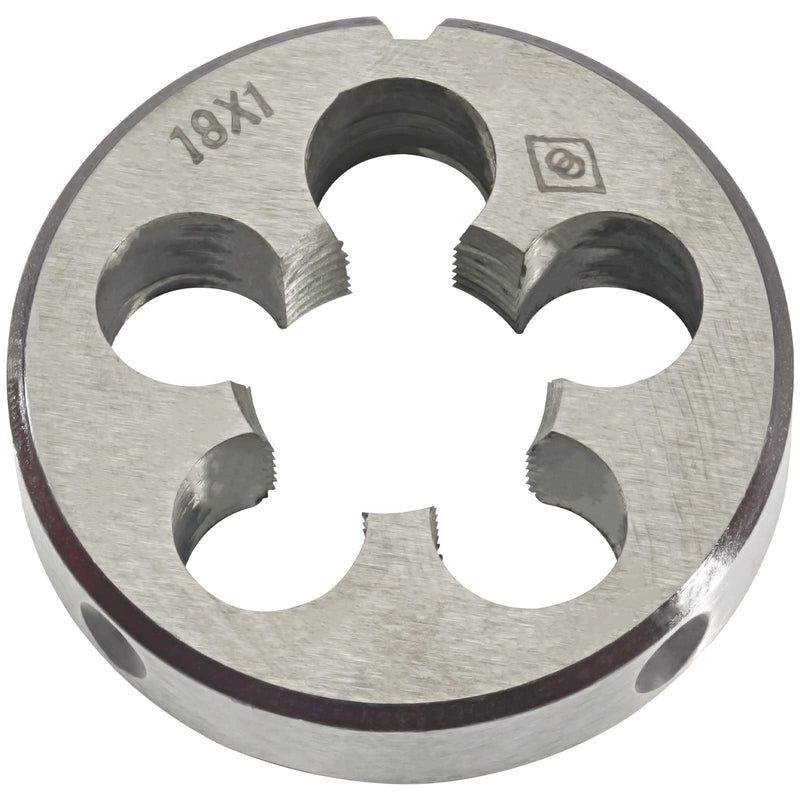 [Australia - AusPower] - M18 x 1 Metric Round Die, Machine Thread Die M18 X 1.0mm Right Hand 