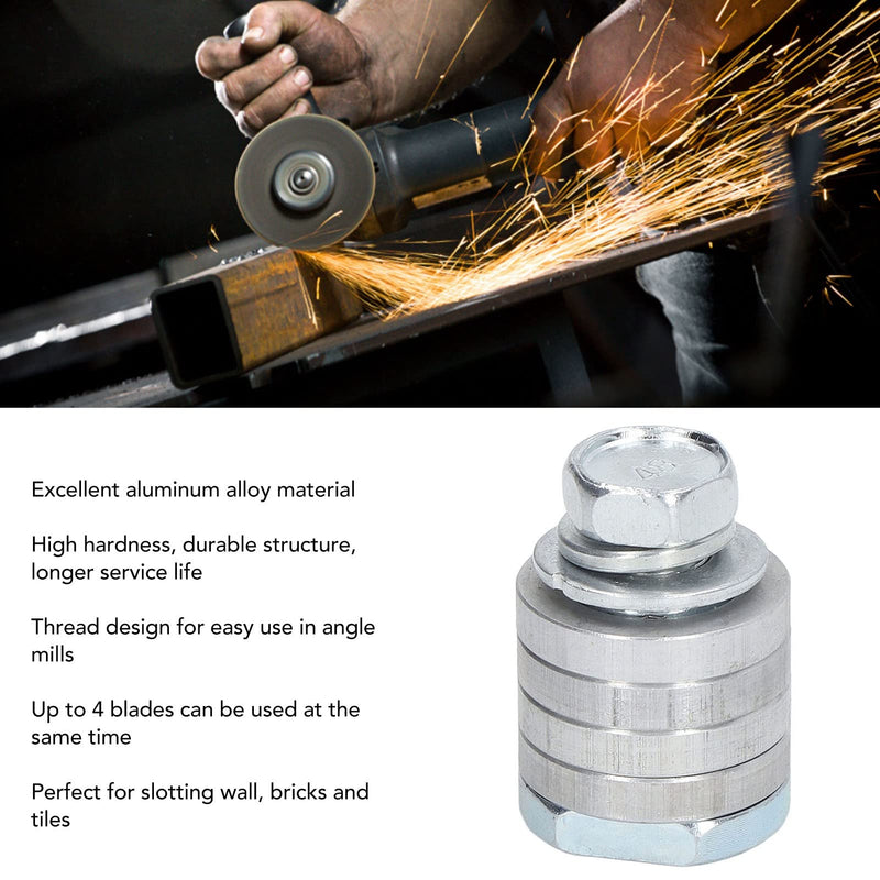 [Australia - AusPower] - Angle Grinder Adapter Kit, Impact Machine Conversion Head, Heavy Duty Adapter for Variable Impact Machine Conversion Accessories for Power Tools (M14) M14 