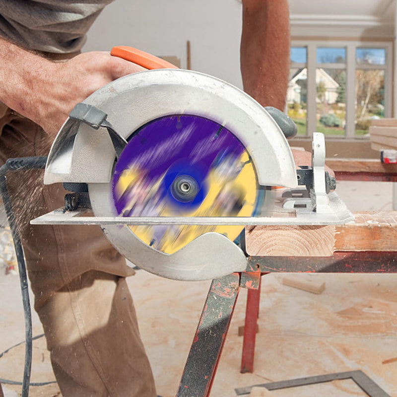 [Australia - AusPower] - 2 Pieces Saw Blade for Angle Grinder Cutting Disc Wood Flex Disc 115 mm Angle Grinder Multi Wheel Cutting Disc Carbide Flex Disc for Wood, Plywood, Rubber, Plastics, for Woodworking 