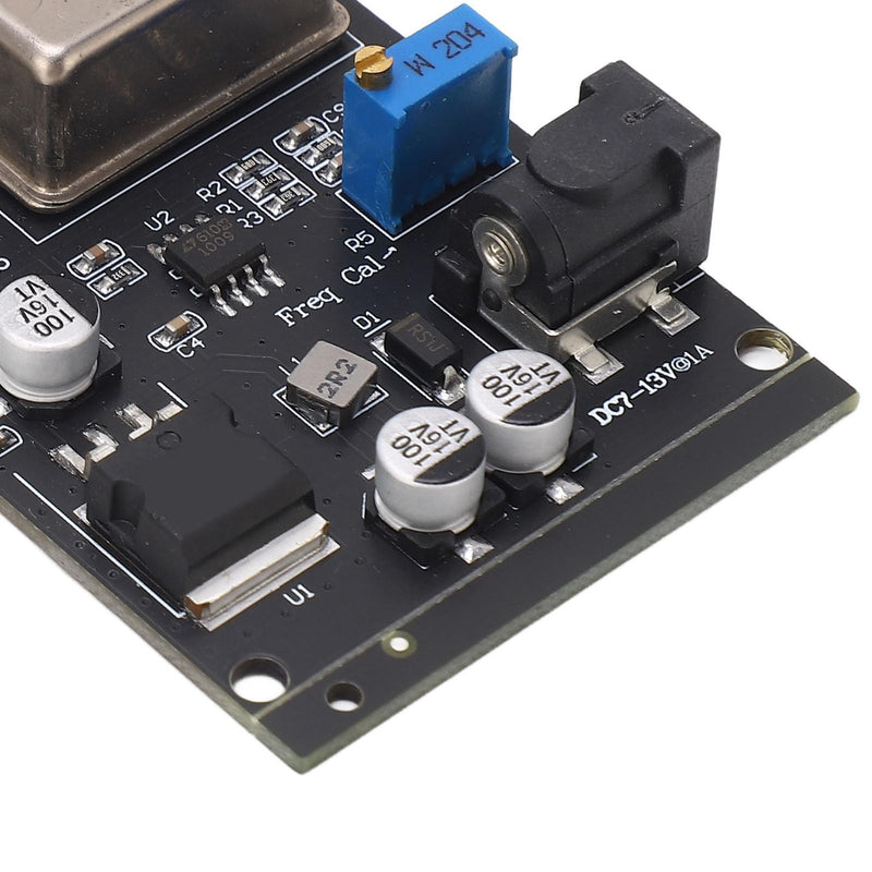 Respicefinem 10MHz Frequency Standard Module Adjustable Oscillator Module Accurate OCXO ±0.01Hz Calibration Accuracy Low Noise for Precise Instrument Calibration Audio Systems