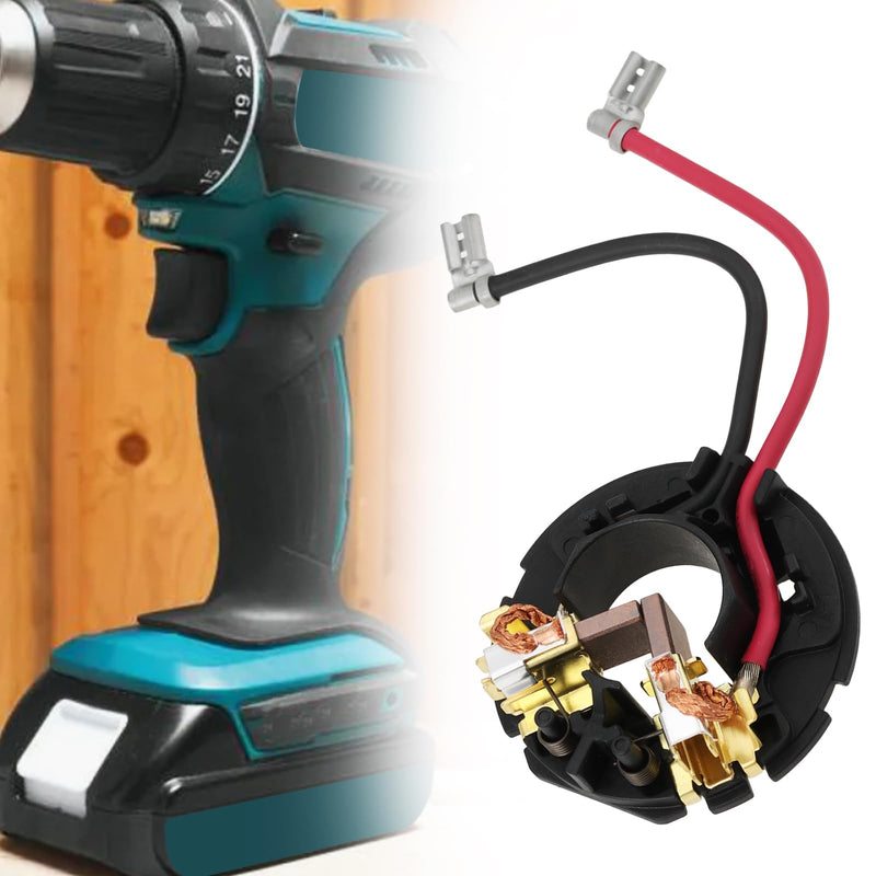 Carbon brush holder replacement OEM 632F21-6 Compatible with Makita DDF482 cordless drill/driver