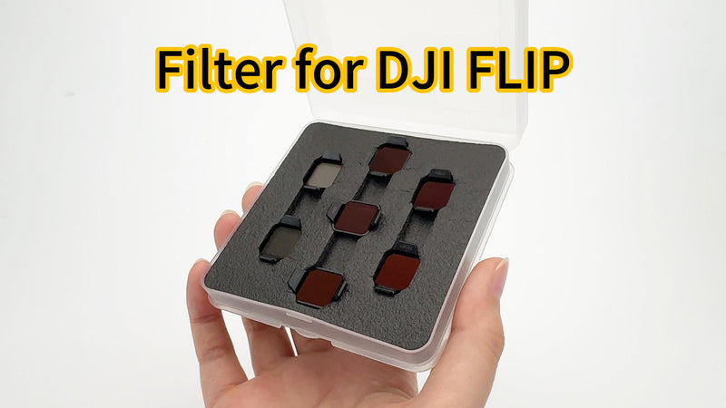 7-Pack Hybrid Filter Kit for DJI Flip Drone NDPL 7 Pack