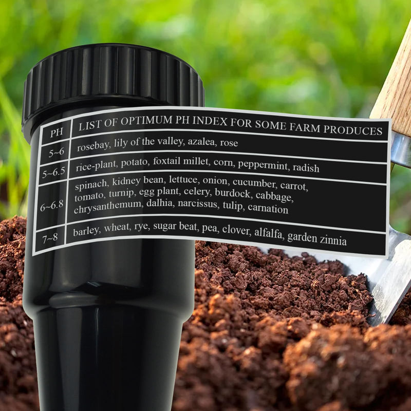 [Australia - AusPower] - Soil PH Meter, Soil Moisture Sensor Meter, Soil PH Tester Gardening Tool Kits for Plant, Tree, Soil Tester for Moisture Great for Garden, Lawn, Farm, Indoor & Outdoor Use 295mm Long 