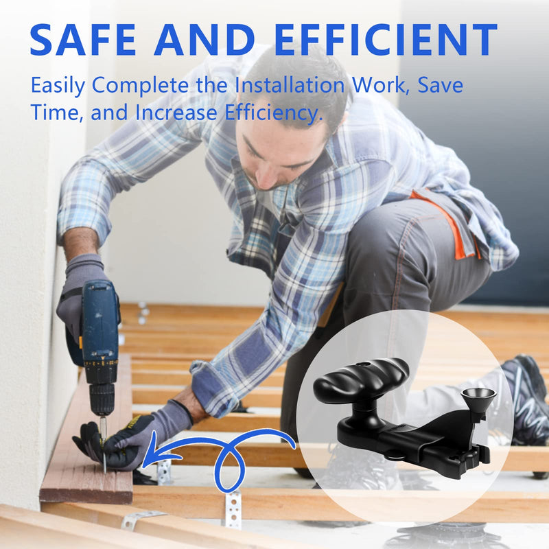 [Australia - AusPower] - Hideaway Hidden Fastener Installation Tool, Compatible with Trex Hidden Fasteners, Installing Decking Boards Hidden Fastener in One Step, Included Star Drive Bit. Fast&efficient Installation Decking. 