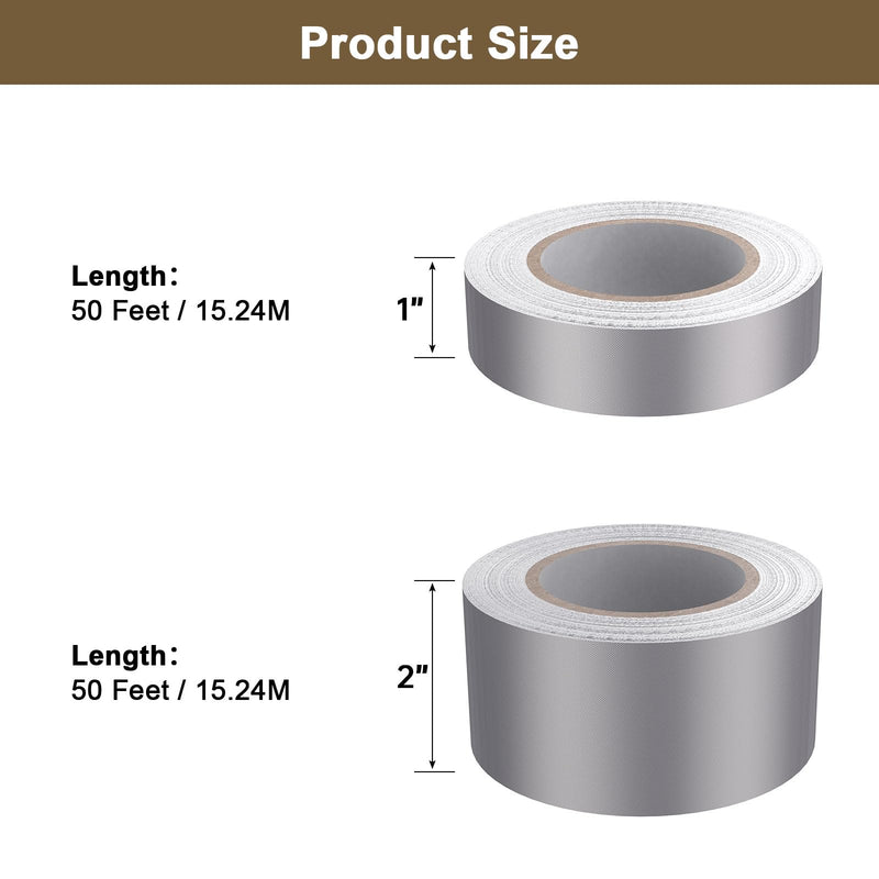 woiron Conductive Adhesive Tape,Faraday Cloth Tape, High Shielding Double Sided Fabric Sticky Waterproof Conductive Tape for Signal Screens, Guitar Interference Shielded(2 in x 50 FT) 2 in x 50 FT
