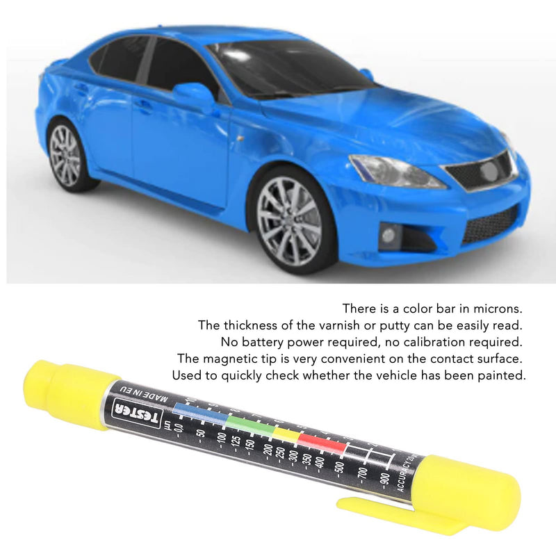 [Australia - AusPower] - Paint Thickness Gauge Car Body Damage Detector Coating Test Pen for Cars 
