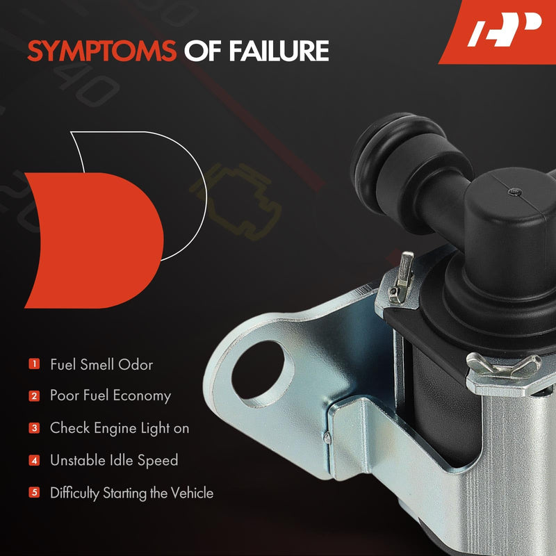 A-Premium Vapor Canister Purge Solenoid Valve Compatible with Nissan Sentra 2007-2012 2.0L, Versa 2007-2014, NV200 2013-2021 2.0L, Cube 2009-2014 1.8L, Versa Note 2014-2014 1.6L