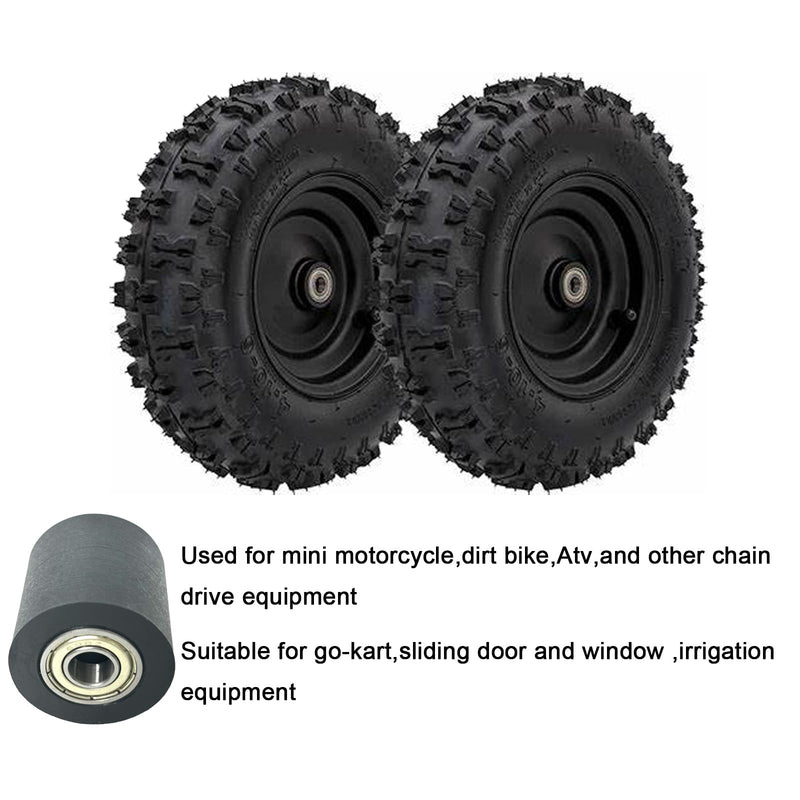 [Australia - AusPower] - Mechanical Pulley Bearings,Roller Idler Bearing Pulley，Chain Pulley,Tensioner Pulley Guide,Suitable for Street Bikes and Motorcycles(698Z-3pack) 698Z-3pack 