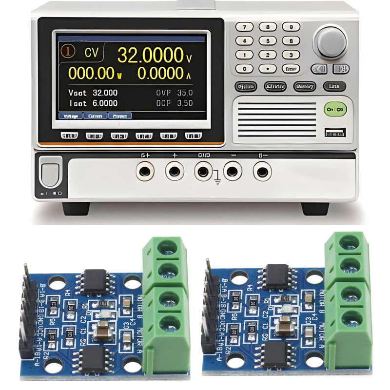 The Lord of the Tools Pack of 5 L9110S Motor Driver Module H-Bridge Dual DC Motor Step Module Motor Driver Controller Board Dual Channel Motor Driver Module