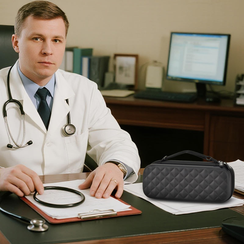 [Australia - AusPower] - Stethoscope Case Compatible with 3M Littmann Classic III/ Lightweight II S.E/ MDF Acoustica Deluxe Stethoscopes, Mesh Pocket for Blood Pressure Cuff and other Doctor & Nurse Accessories (Case Only) 