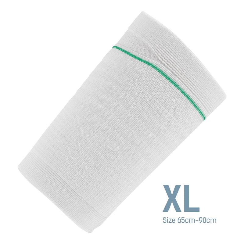 Ugo Fix Sleeve – Catheter Leg Bag Holder/Catheter Bag Cover, Strong and Durable Fibre Blends with External Seams, Washable and Reusable with Free Laundry Bag (Pack of 4) (Extra Long) XL