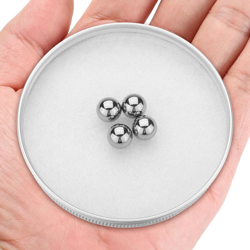 [Australia - AusPower] - uxcell 4pcs Tungsten Steel Bearing Balls 10mm Tungsten Carbide Precision Ball, G5 Grade 4 