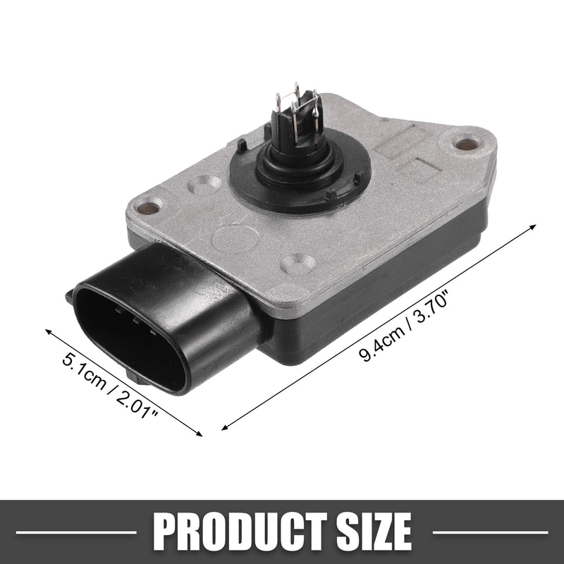 MAF Sensor Assembly No.F37F-12B579-DA MAF Mass Air Flow Sensor for Ford for Ranger 1993-1994 Plastic Black