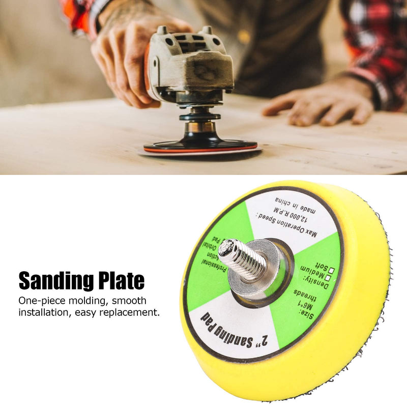 [Australia - AusPower] - 50 mm/2 inch Sanding Disc, Polishing Pad, Air Sander, Sanding Pad, Grinding Polishing Sanding Disc for Sandpaper Machine, ABS Diameter 50 mm 