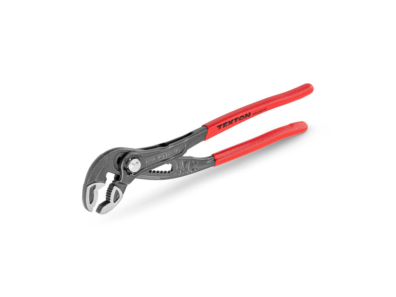 TEKTON 7-inch angle nose push button adjustable slip-joint pliers, PGA36307